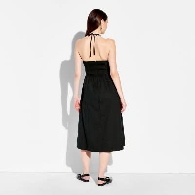 Wild Fable Fit & Flare Strapless Midi A-Line Dress Delivery Near Me | Order  Online | Uber Eats