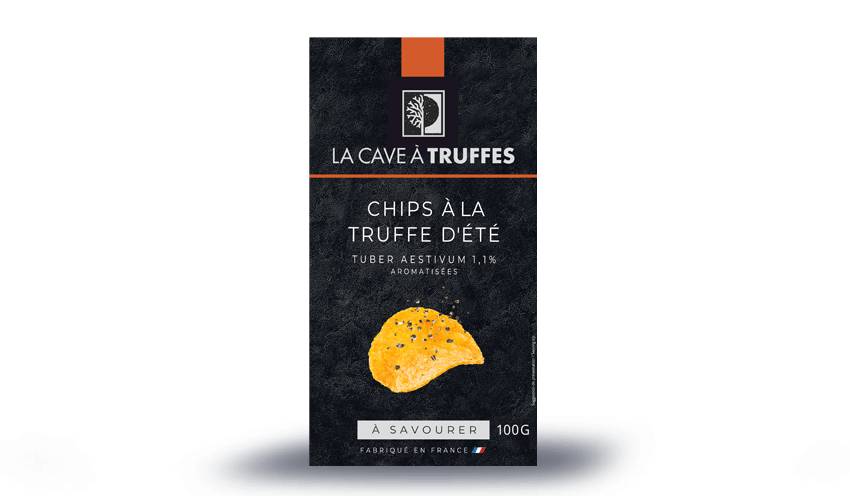 Chips à la truffe d'été Tuber aestivum 1,1% aromatisées