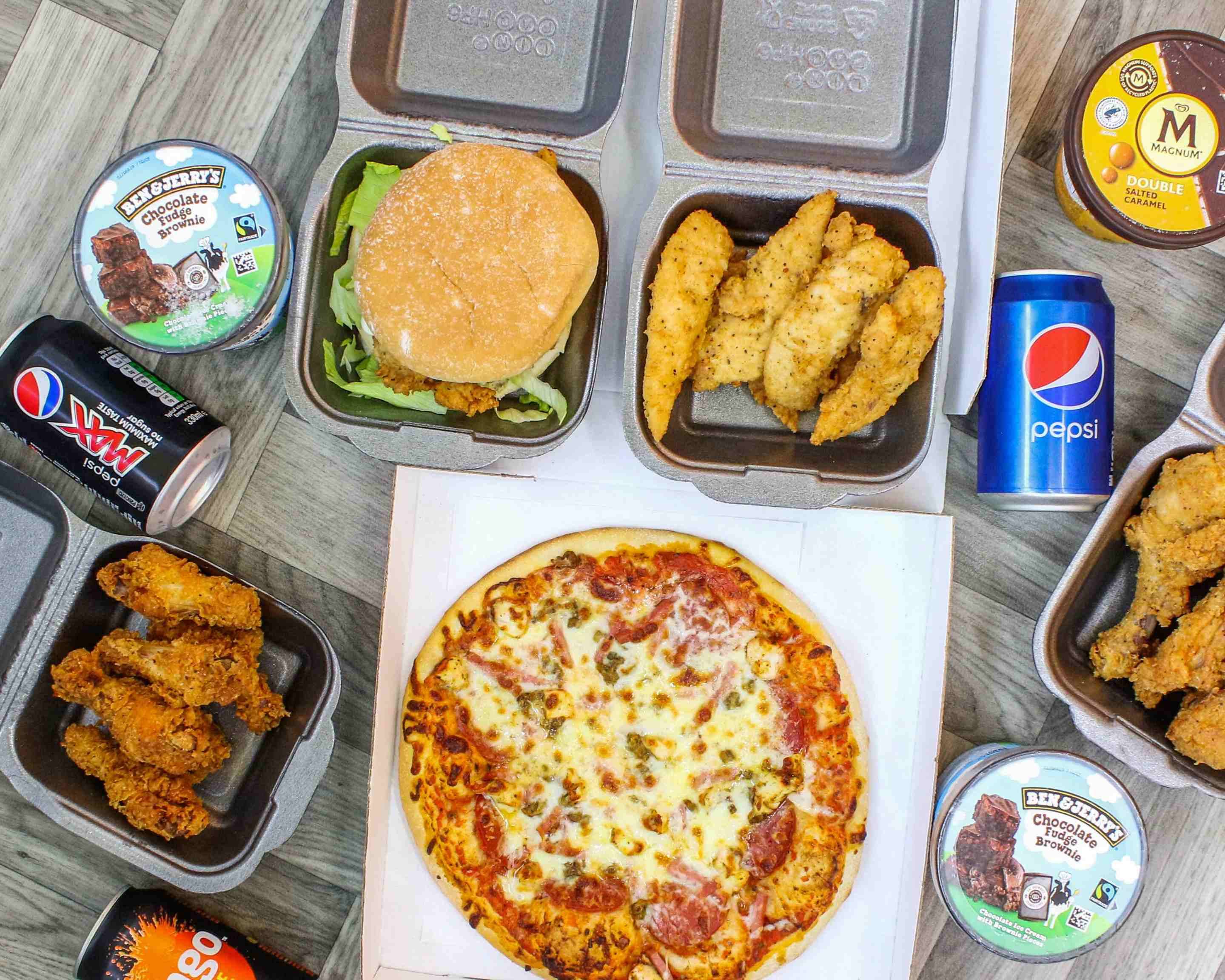 Order Roosterz Chicken and Pizza Menu & Prices Clitheroe Delivery