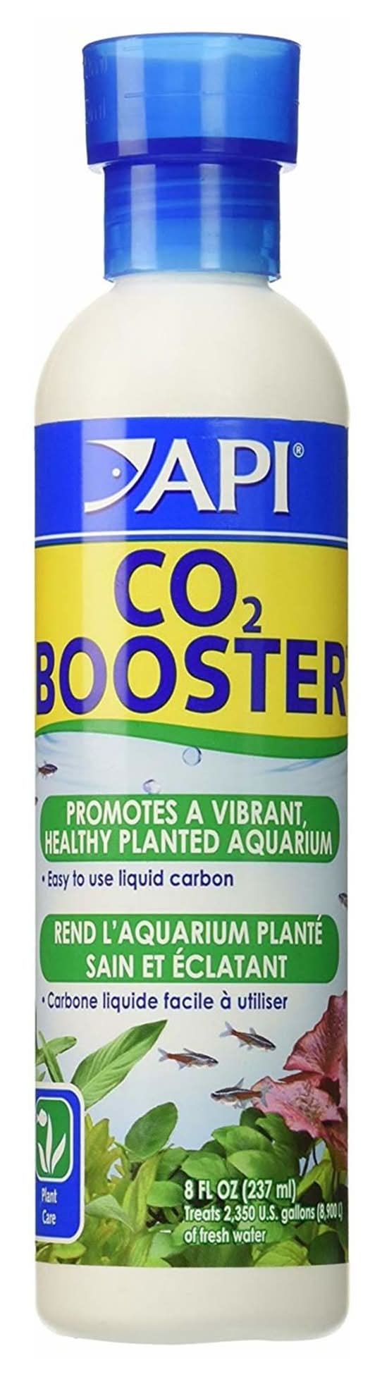 API® CO2 Booster Freshwater Aquarium Plant Supplement for Live Aquarium Plants (Size: 8 Oz)