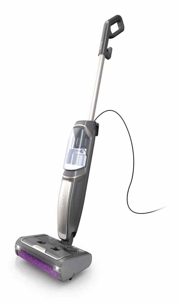 Shark Steam Pickup 3-In-1 Corded Steam Mop For Hardwood, Tile, Stone And Laminate In Black With Storage Tray, Self Cleans