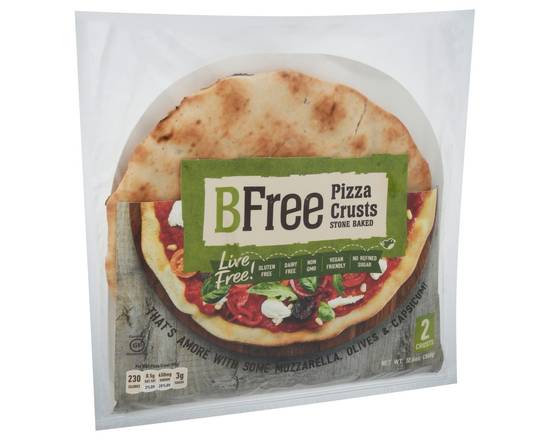 BFree · Stone Baked Pizza Crusts (2 crusts)