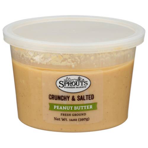Sprouts Crunchy & Salted Peanut Butter