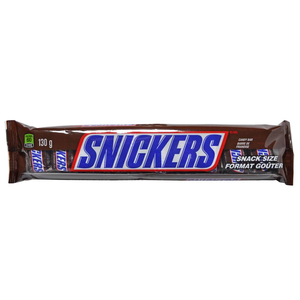 Snickers barre de chocolat snickers (10 unités de 130 g) - chocolate candy bar (10 units)