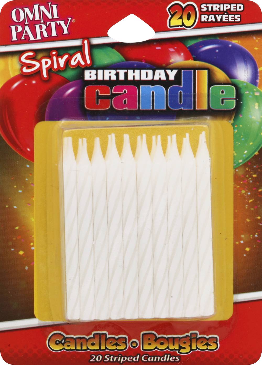 Omni Party Birthday Candle