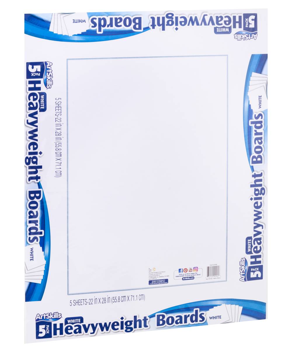Artskills Heavyweight White Boards