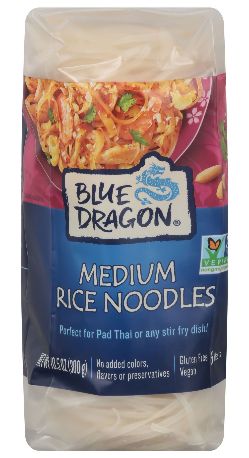 Blue Dragon Medium Rice Noodles (10.5 oz)