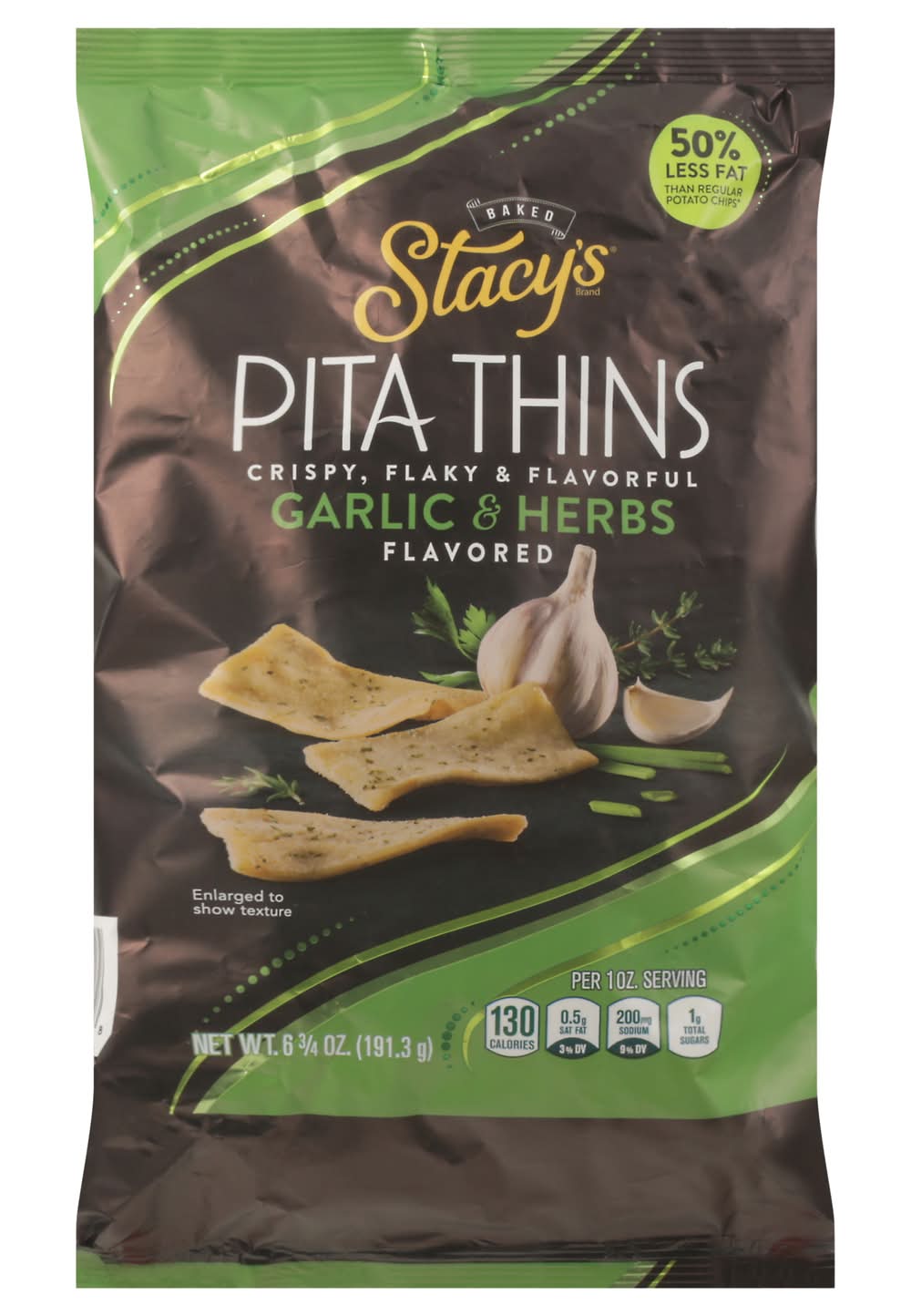 Stacy's Pita Thins, Garlic & Herbs (6.75 oz)