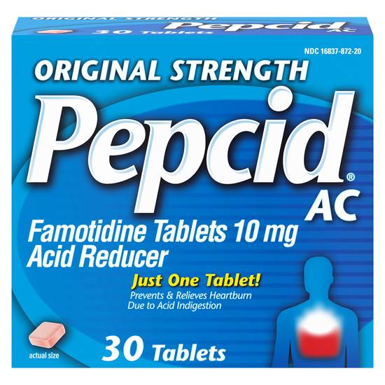 Pepcid Acid Reducer Tablets (30 ct)