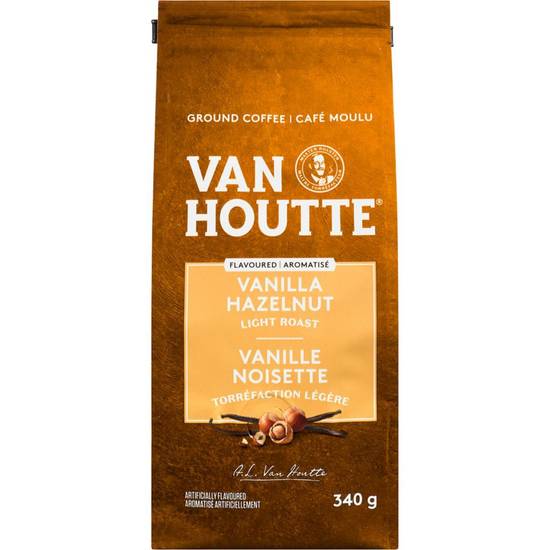 Van houtte  café (340 g) - vanilla hazelnut light roast ground coffee (340 g)
