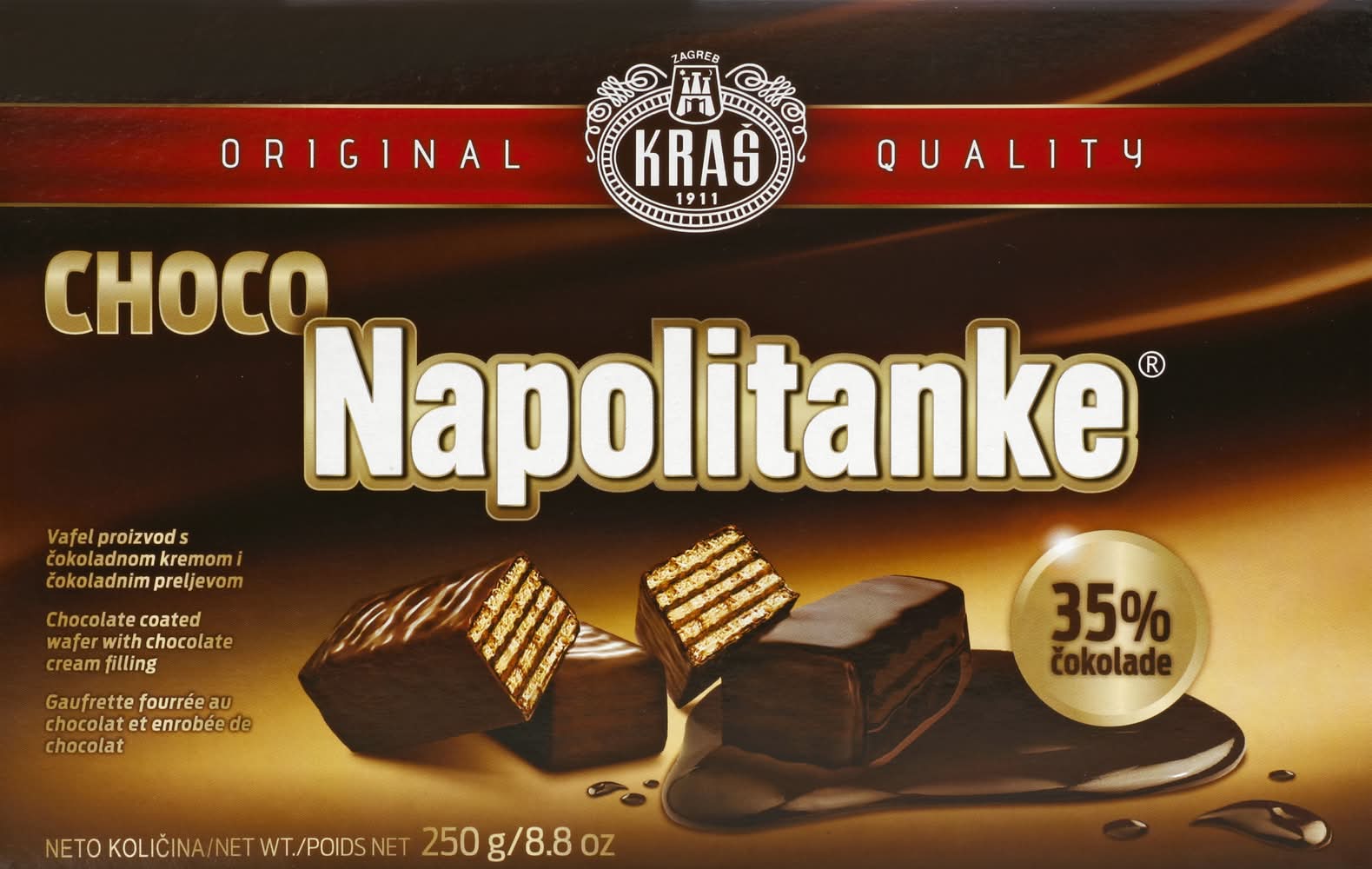Napolitanke Chocolate Covered Wafers (8.8 oz)