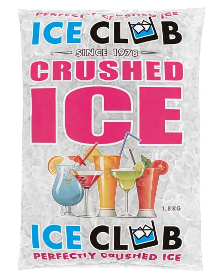 Ice Club Crushed Ice (1.8kg)