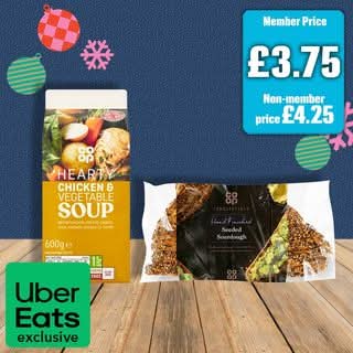 Exclusive: Soup & Sourdough Deal (save up to £2.35)