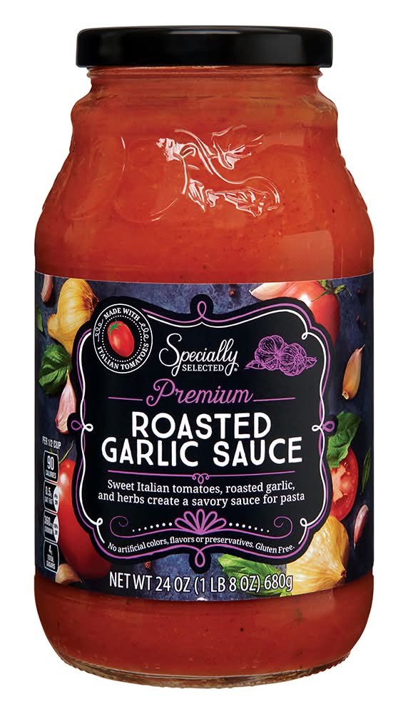 Specially Selected Premium Roasted Garlic Sauce (24 oz)