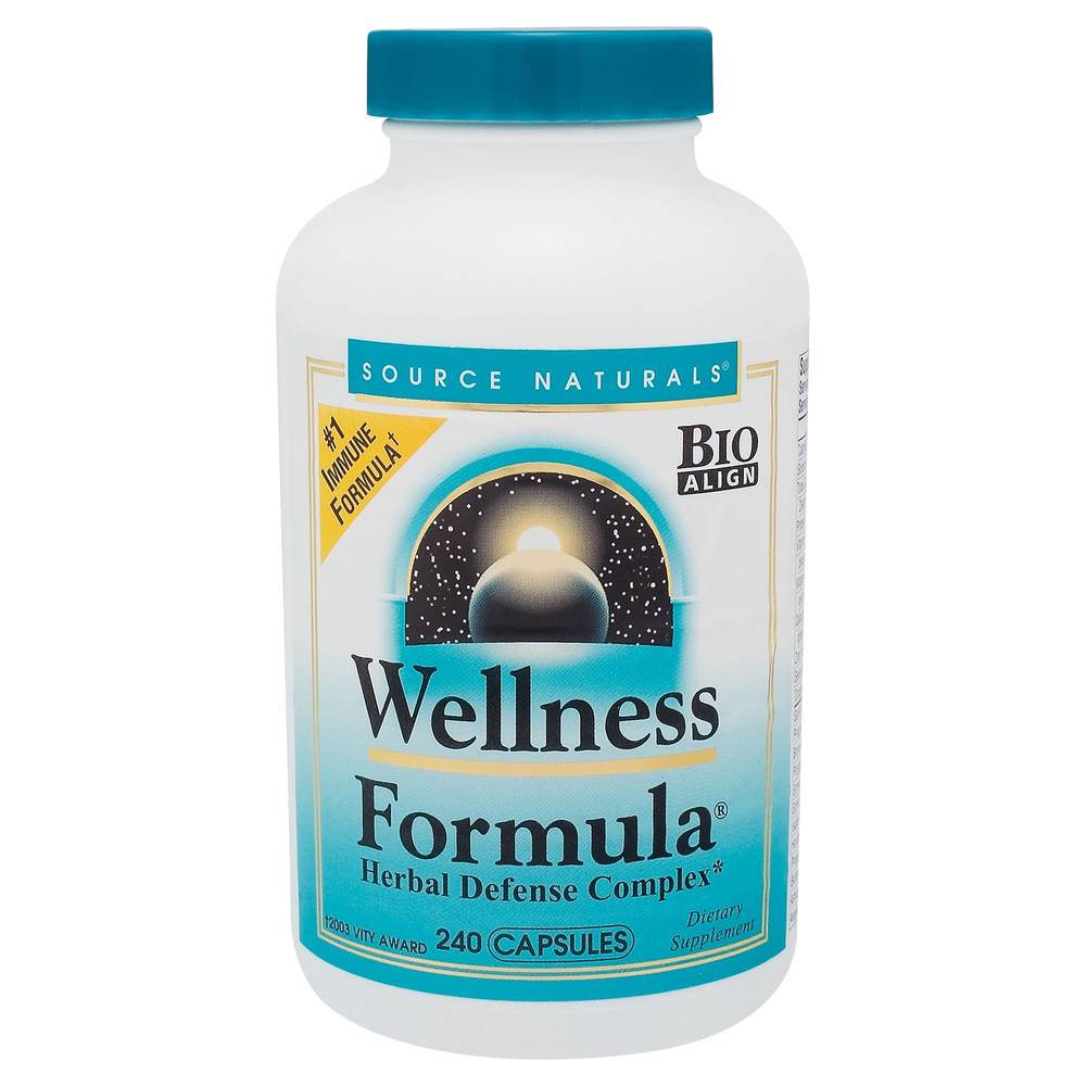 Source Naturals Wellness Formula Capsules