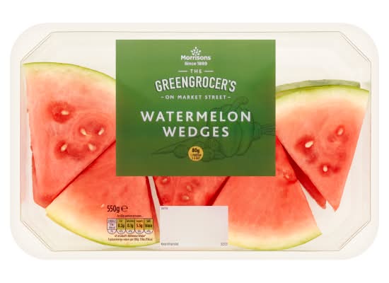Morrisons The Greengrocers on Market Street Watermelon Wedges (550g)