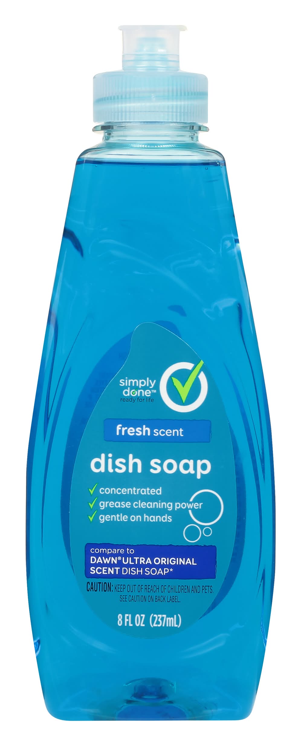 Simply Done Fresh Scent Liquid Dish Soap (8 fl oz)