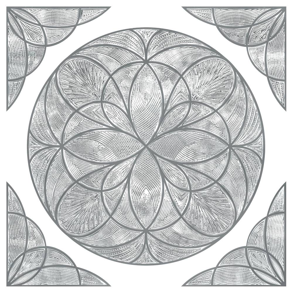 Style Selections Quartz Accent 12-in x 12-in Textured Decorative Window Film | 03-0312