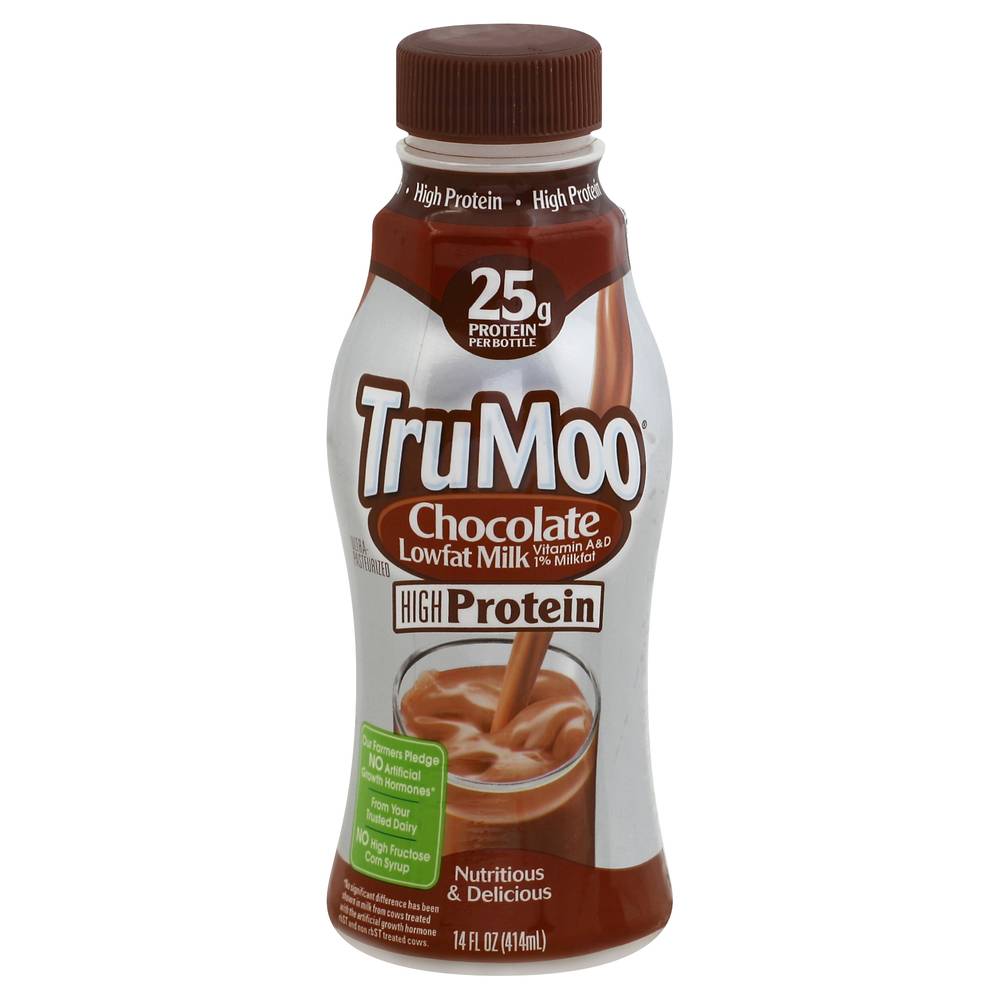 TruMoo Lowfat Chocolate High Protein Milk (14.7 oz)