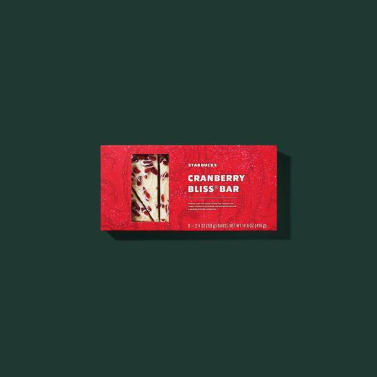 Order Cranberry Bliss® Bar Tray food online from Starbucks store, Reston on bringmethat.com