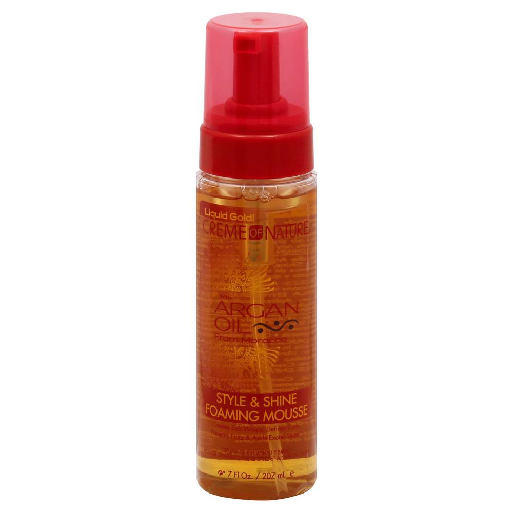 Creme Of Nature Argan Oil Foaming Mousse