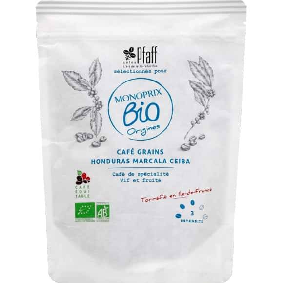 Monoprix Bio + Café Grains Honduras Le Sachet De 250G