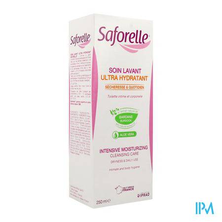 Saforelle Soin Lavant Ultra Hydratant Fl 250ml Hygiène intime - Hygiène