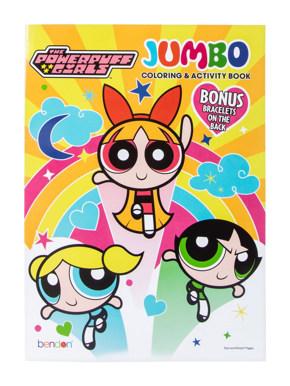 Licensed Jumbo Coloring & Activity Book The Powerpuff Girls