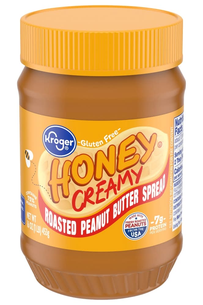Kroger® Honey Peanut Butter Spread Creamy