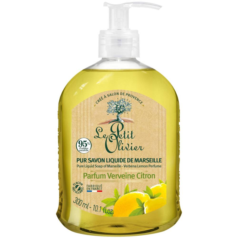 Le Petit Olivier - Savon liquide verveine citron