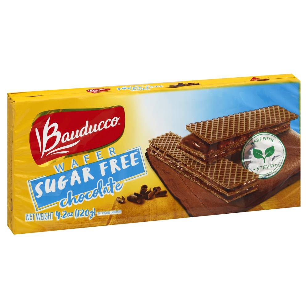 Bauducco Sugar Free Chocolate Wafer Cookies (4.23 oz)