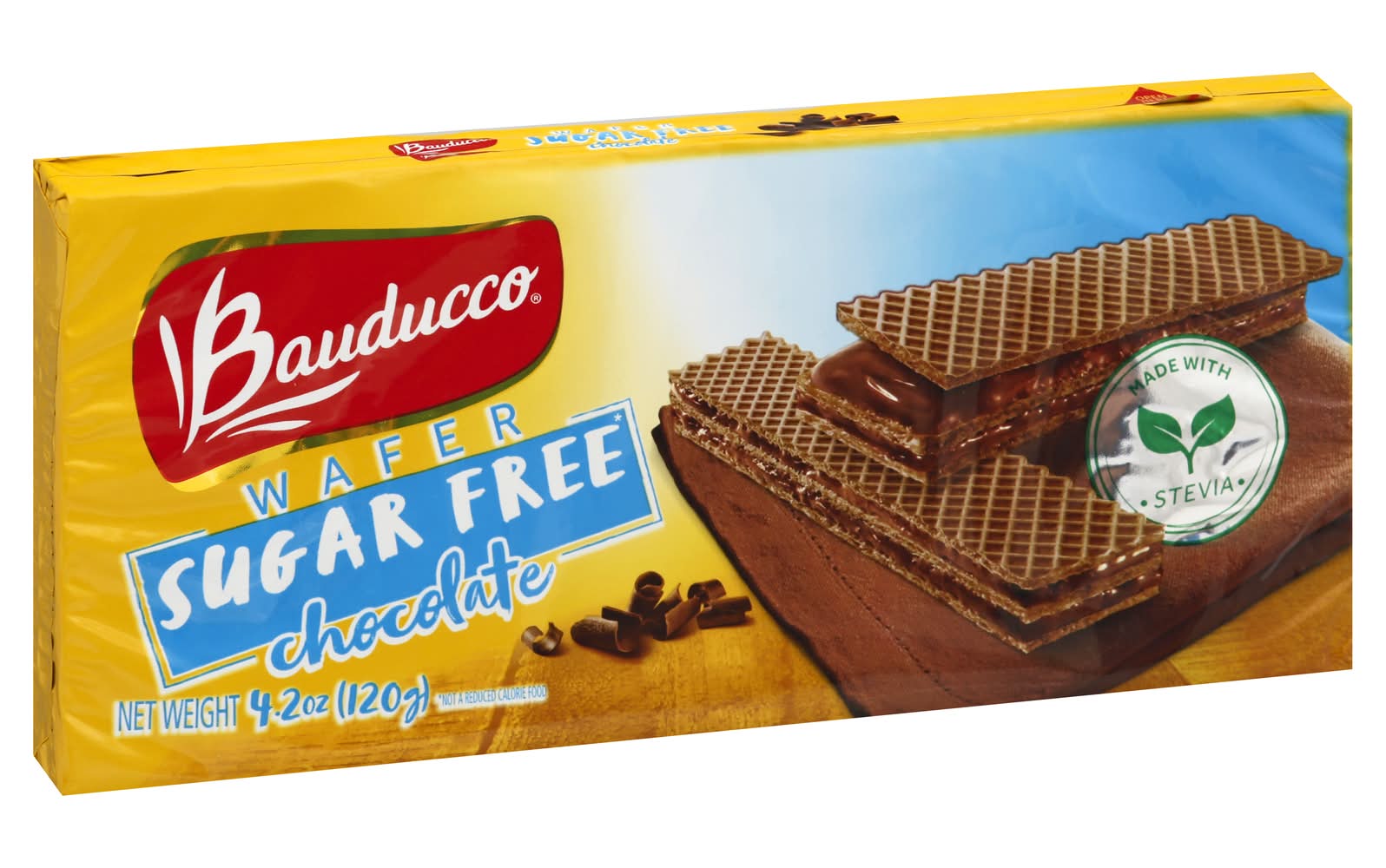 Bauducco Sugar Free Chocolate Wafer Cookies