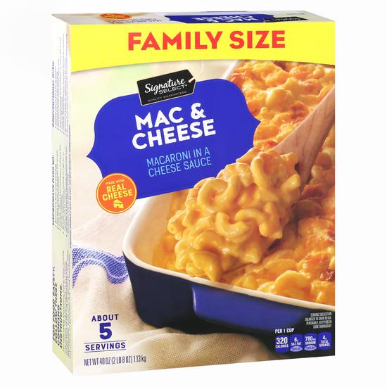Signature Select Family Size Mac & Cheese