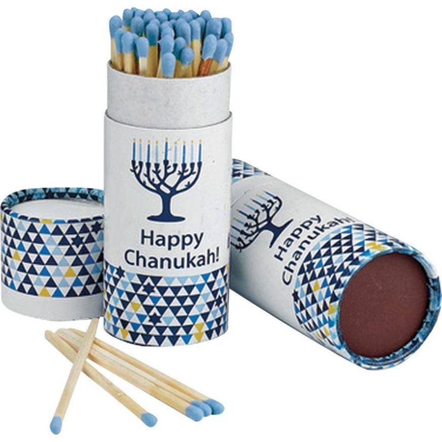 Blue Hanukkah Matches 60ct