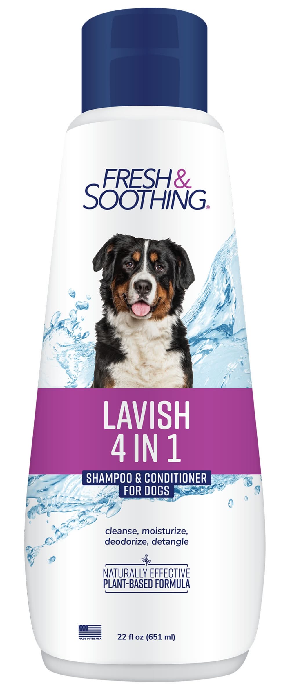 Fresh & Soothing Lavish 4 in 1 Shampoo + Conditioner (22 fl oz)