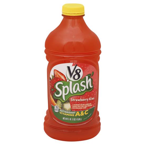 V8 Splash Strawberry Kiwi Juice (64 fl oz)