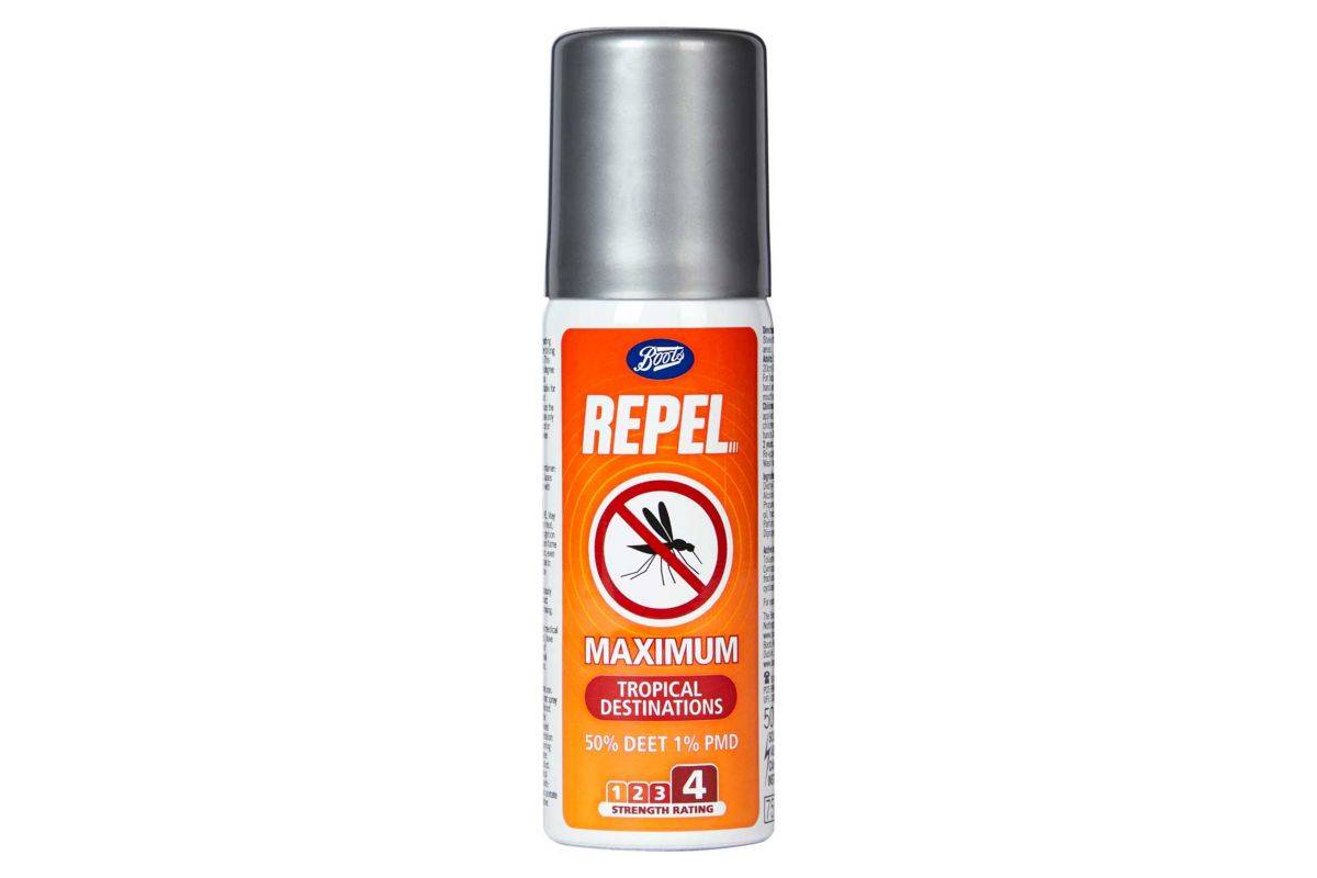 Boots Repel Maximum DEET & PMD Aerosol 50ml