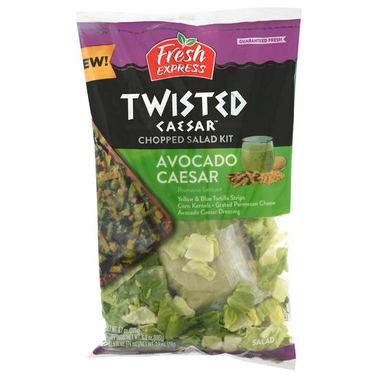 Fresh Express Twisted Caesar Avocado Chopped Salad Kit