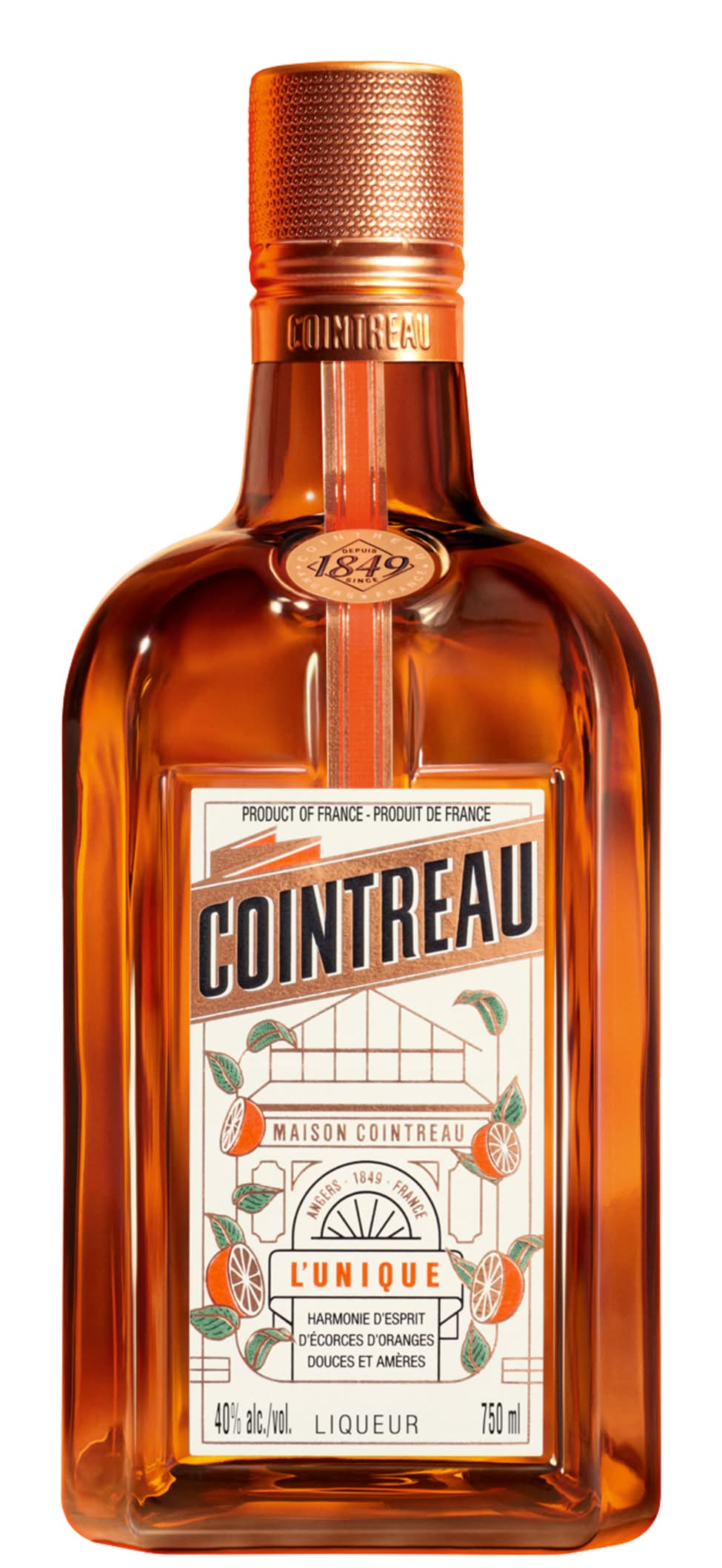 Cointreau Lunique Liqueur, Orange (750 ml)