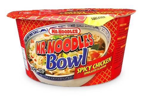 Mr. Noodles Bowl, Spicy Chicken (110 g)
