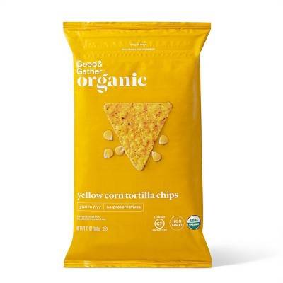 Good & Gather Organic Yellow Corn Tortilla Chips (12 oz)