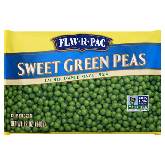 Flav R Pac Sweet Green Peas