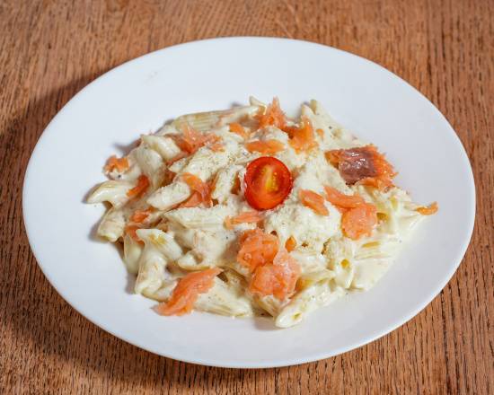 Pâtes au saumon