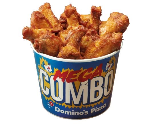 Cubo de alitas de pollo