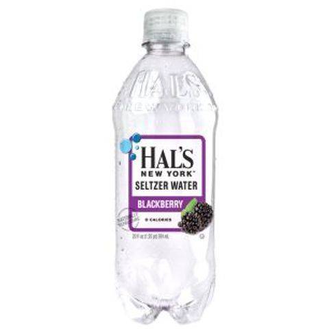 Hal's New York Seltzer Water, Blackberry (20 fl oz)