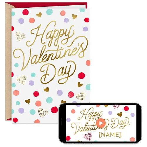 Hallmark Video Greeting Valentine's Day Card (Happy and Heart-Filled) - 1.0 ea