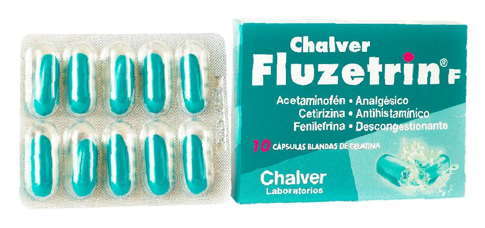 FLUZETRIN F CAP BLD CAJ*10
