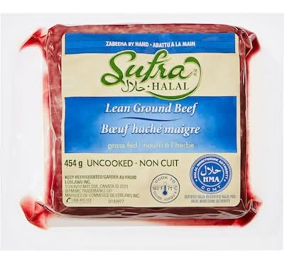 Sufra Sufr Boeuf Hach Maigre Nh Hal / Lean Beef 454.0 G