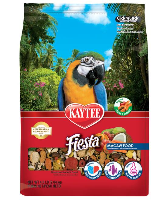 Kaytee Fiesta Macaw Bird Food