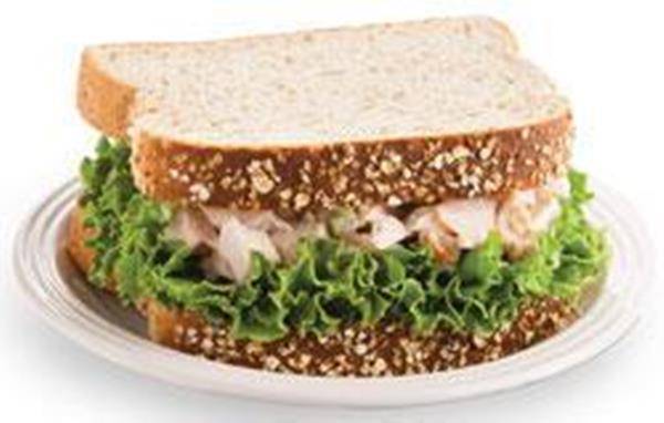 Chicken Salad Harvester On Wheatberry Bread